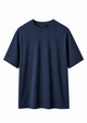 100% COTTON INTERLOCK BLUE