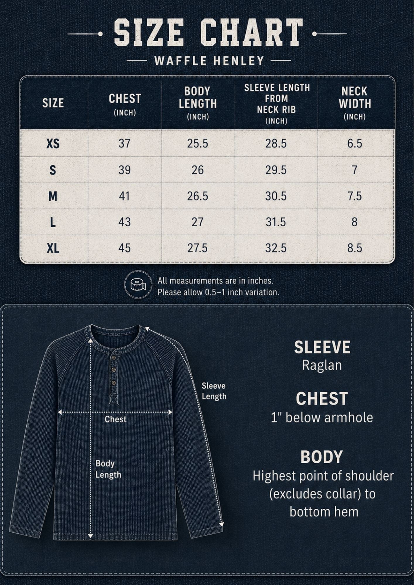 SIGNATURE HENLEY