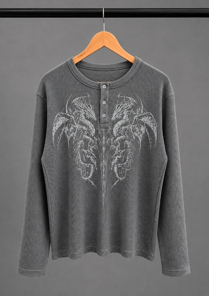 DRAGON HENLEY GREY